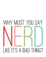 What's the difference between a nerd and a geek? I kinda had an idea, than i was told i was wrong. *___*   Anyway, what is the difference?