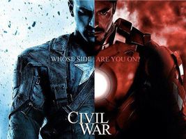 Team Iron Man Or Captain America Iron Man Spider-Man  Vision War Machine  Black widow Black panther  Captain America Hawkeye Ant man  The Winter Soldier Falcon Scarlet witch