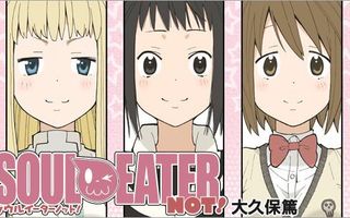 Who has seen Soul Eater Not? Have you seen it? It's a somewhat new anime that came out. I think there's like... 7 or 8 episodes... But I don't know. Parabolic showed it to me and I'm already in love with the show. No, I'm not talking about "Soul Eater", I'm talking about "Soul Eater Not!". And, no, it's not some sort of offensive parody. They don't have English Dubs out yet, just English Subs, but that's fine with me.