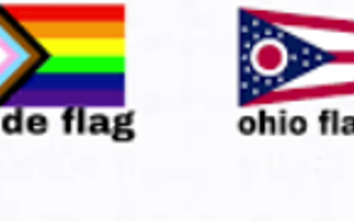 why is the lgbbq flag the ohio flag? like i dont understand