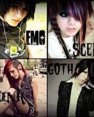 Are you emo, scene, goth or punk?