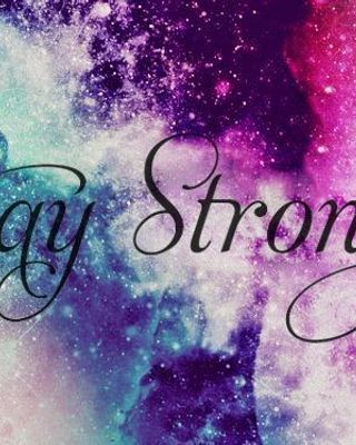 Stay Strong. -Letter-