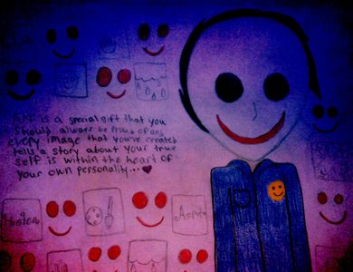 Creepypasta drawing's Photo