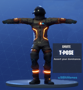 T-pose army