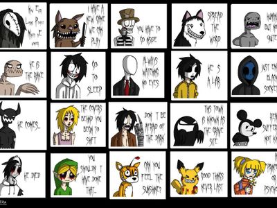 'Creepypasta Poetry Collection' Ideas