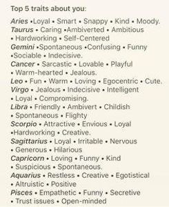 Zodiac signs's Photo