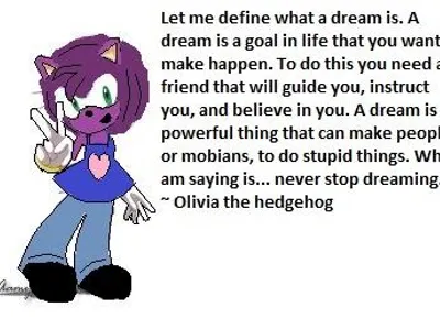 Have u ever had a dream about Sonic and his friends? Have u ever had a dream about Sonic and his friends?