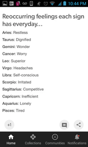 The Zodiac Signs page's Photo