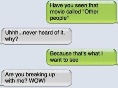 Break Up Quotes, Texts, or Jokes.'s Photo