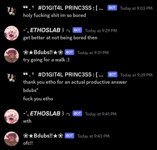 Silly Discord Screenshots's Photo Silly Discord Screenshots's Photo