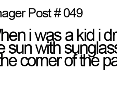 Teenager Posts! :D's Photo