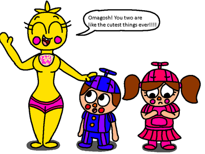 Funny things in FNAF's Photo