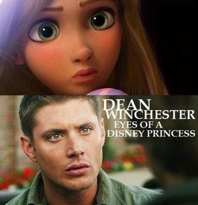 Dean Winchester is a Disney princess