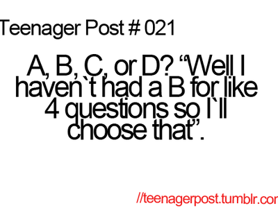 Teenager post's Photo