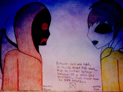 Creepypasta drawing's Photo