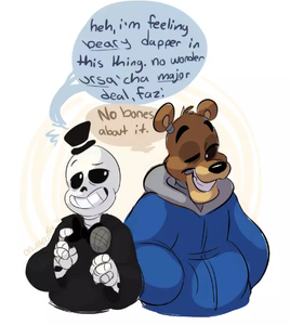 FNAF and Undertale's Photo