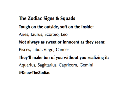 Zodiac signs's Photo