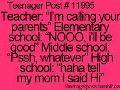 Teenager Posts! :D's Photo