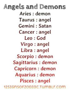 The Zodiac Signs page's Photo