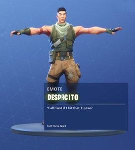 T-pose army's Photo