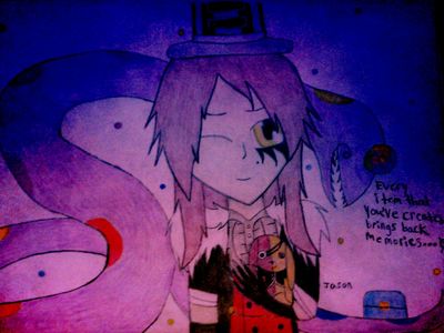 Creepypasta drawing's Photo