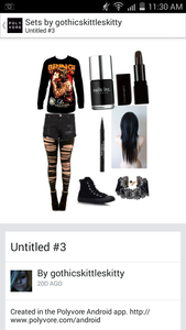 the polyvore page's Photo