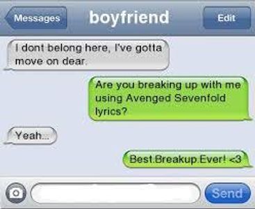 Break Up Quotes, Texts, or Jokes.'s Photo