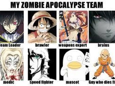 Zombie apocalypse team's Photo