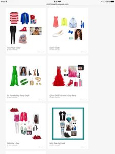 the polyvore page's Photo