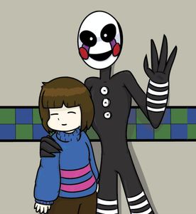 FNAF and Undertale's Photo