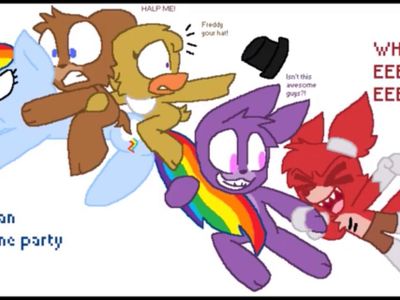 Funny things in FNAF's Photo