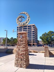 Mountains and nature, and ABQ city's Photo