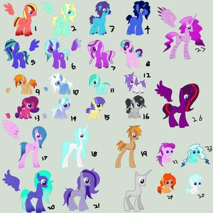 Mlp adoptables's Photo