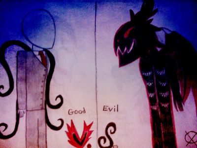 Creepypasta drawing's Photo