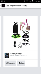 the polyvore page's Photo