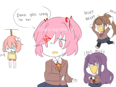 Doki Doki Literature club memes!