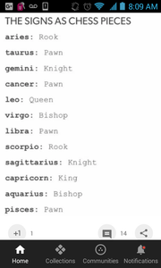 The Zodiac Signs page's Photo