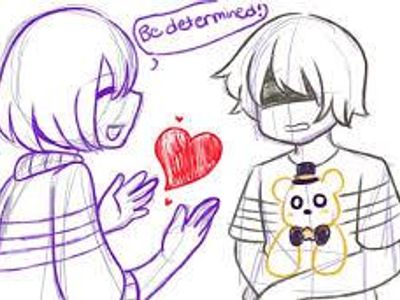 FNAF and Undertale's Photo