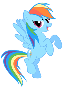 You are Rainbow Dash