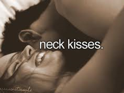 Neck kiss