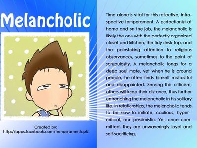 melancholic