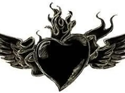 Black heart Black heart