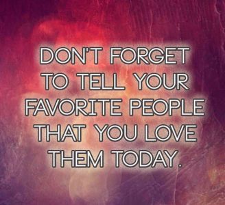 You love people