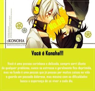 Você é Konoha!