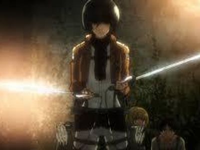 You are mikasa Ackerman.