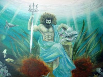 poseidon ( god of the seas )