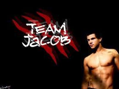 You r totally with JACOB BLACK WOW