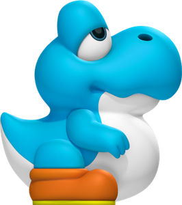 blue yoshi