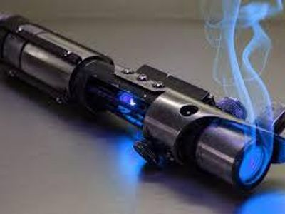 Blue Lightsaber Crystal