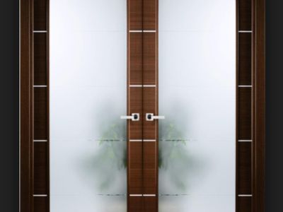 Frosted Glass Door!